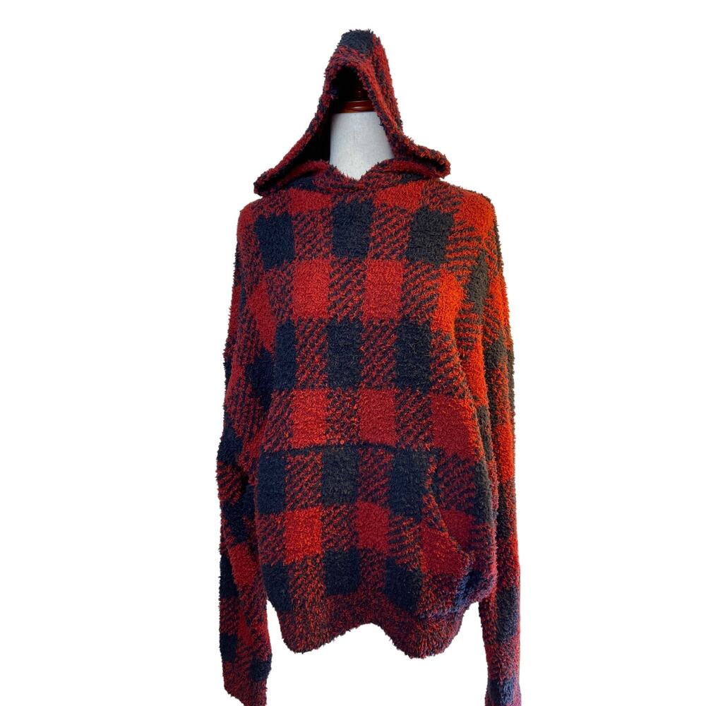 Skims‎ Brick Buffalo check print pullover